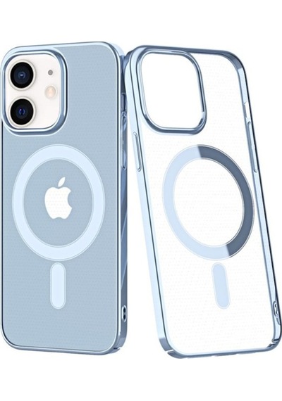 Apple Uyumlu iPhone 11 Kilif Magsafe Sararmaz Seffaf Mika Kapak 561138515