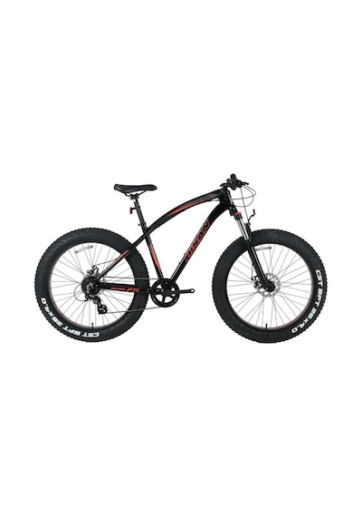 Bisan Savage Ft1 Altus Siyah Kırmızı Fatbike Kalın Teker Bisiklet Siyah - Kırmızı