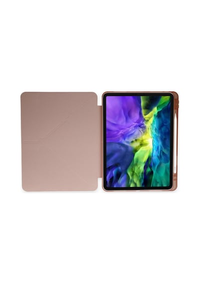 Mi Pad 5 11 Kılıf Kalemlikli Mars Tablet Kılıfı - Rose Gold Arka Kapak