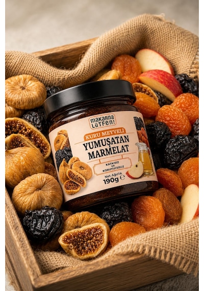 Makarna Lütfen! Yumuşatan Marmelat Kuru İncir-kayısı-erik - 190 Gram