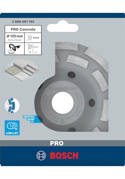 Professional Accessories Elmas Taşlama Diski Açılı Taşlamalar İçin Uzman Beton İçin, Taşlama D