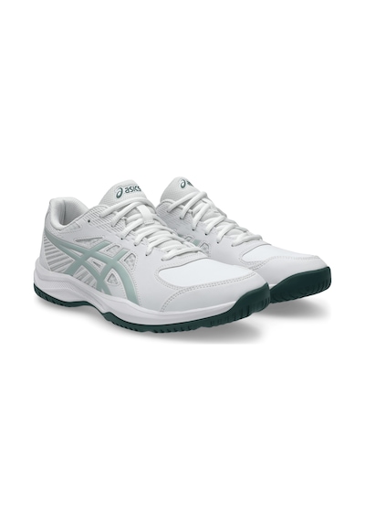 Asics Court Slide 4 Erkek Tenis Ayakkabısı Beyaz - Yeşil