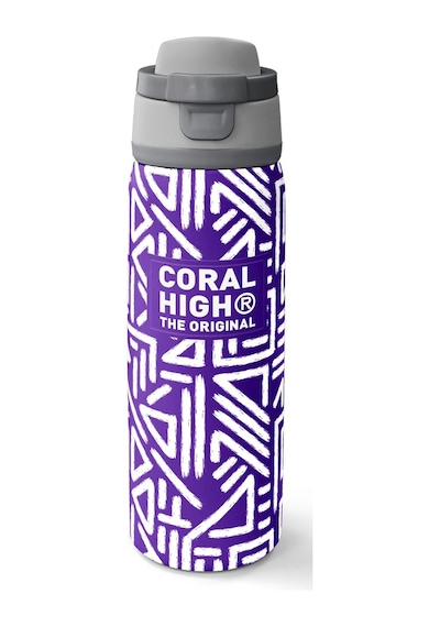 Coral High 800 Ml Kız Çocuk Mor Beyaz Geometrik Şekiller Pipetli Ve Direkt İçim Çelik Termos/matara - 38543 Mor - Beyaz Coral High 800 Ml Kız Çocuk Mor Beyaz Geometrik Şekiller Pipetli Ve Direkt İçim Çelik Termos/matara - 38543 Mor - Beyaz