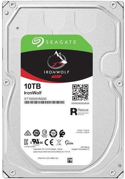 Seagate 10TB Ironwolf ST10000VN000 3.5'' 256MB 7200 Rpm Nas Disk