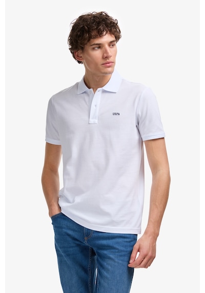U.S. Polo Assn. U.s. Polo Assn. Erkek Beyaz Tişört Basic 50326963-vr013