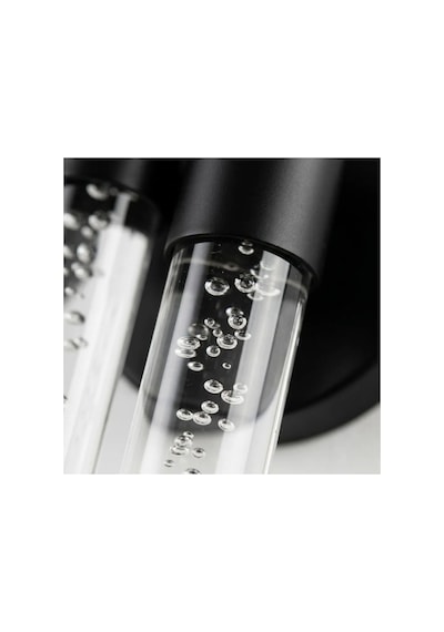 Bubbleflux Dubble Medium 40 Cm Modern Tasarım Led Aplik - Duvar Lambası - Siyah - Elektrikli - Günışığı Çok Renkli