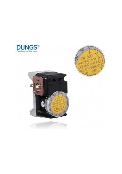 Gw500a6 Presostat 100 500mbar Ac 50-60hz 10a 250v