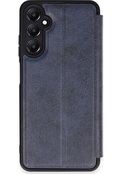 Samsung Uyumlu Galaxy A25 5g Kılıf Flip Cover Lacivert