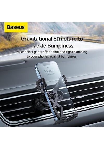 Baseus Stable Gravitational Araç İçi Telefon Tutucu