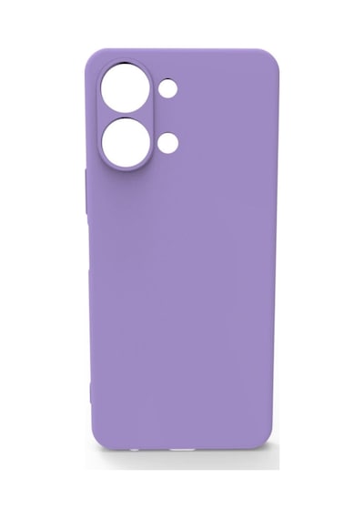 Vivo Y05 Kılıf Kamera Korumalı Silikon Rubber Arka Kapak Lila