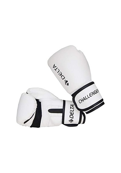 Delta Challenger Dura Strong Beyaz Siyah Boks Eldiveni Bks Eldchallengerbey14 Açık Mavi