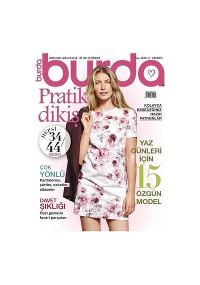 Burda Dergi Pratik Dikiş 2026/02