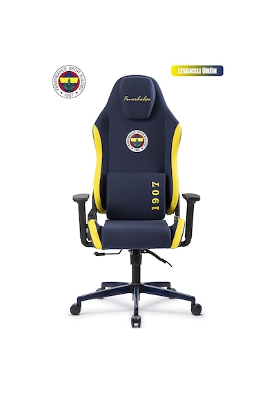 Fanchair X Fenerbahçe Lacivert Sarı Kumaş Lisanslı Oyuncu Koltuğu-78