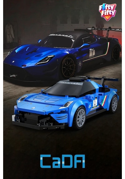 Cada Maserati Gt2 1:24 C55031w 240 Parça Oyuncak Yapım Seti Blok Araba Ffcada-c55031w