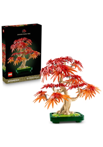 LEGO® Botanicals Japon Kırmızı Akçaağaç Bonsai Ağacı 10348 - Yetişkin Bitki Severler için Bitki Modeli Yapım Seti (474 Parça)