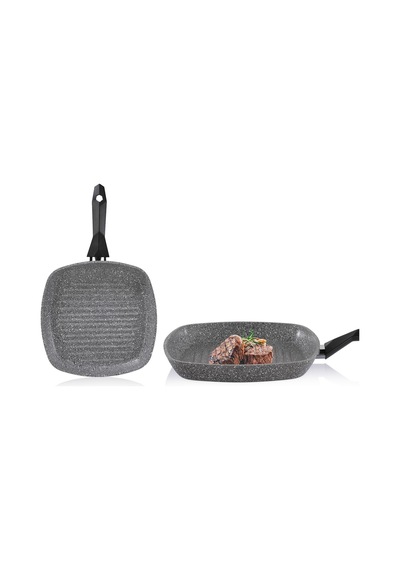 Schafer 22002-grı05 Cory 28 Cm Kare Grill Tava