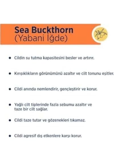 By Sweden Sea Buckthorn Misel Temizleme Suyu Yağlı Ve Karma Ciltler, 400 Ml