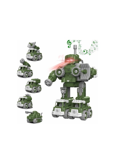 5in1 Zapp Toys Sesli Ve Işıklı Sök Tak Robot
