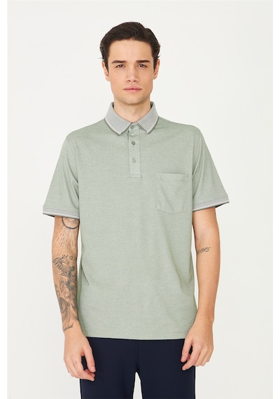 Haki Polo Yaka T-shirt Haki