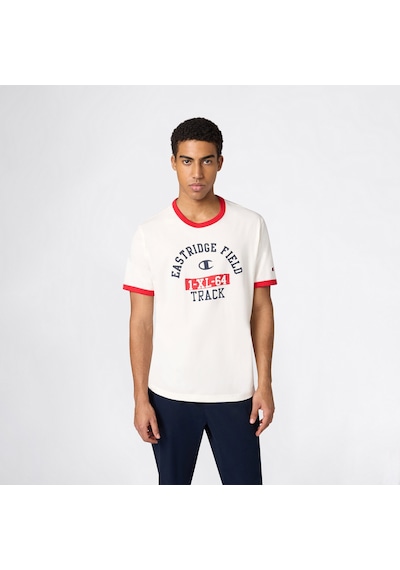 Champion Ringer Erkek Beyaz T-shirt 222054 2800324