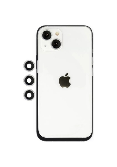 Newface Apple İphone 14 Shine Kamera Lens - Gümüş