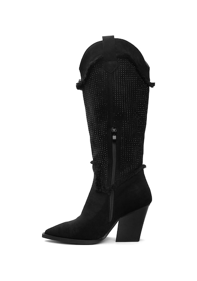 Pierre Cardin Pcı-11164 Kadın Topuklu Çizme Siyah-siyah Siyah