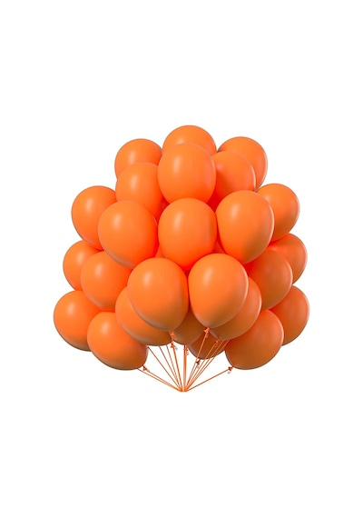 Lateks Balon Parti Organizasyon Balonu 9/a Düğün Doğum Günü Dekorasyon 30 Adet Turuncu