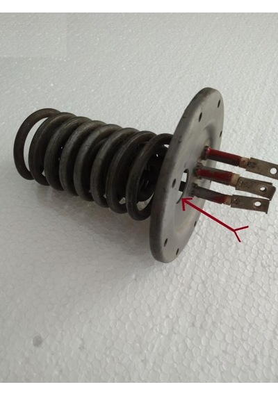 Termostat Delikli Şofben Rezistans , Ani Su Isıtıcı Şofben