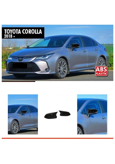 Toyota Corolla 2018 Sonrası Batman Yarasa Ayna Kapağı