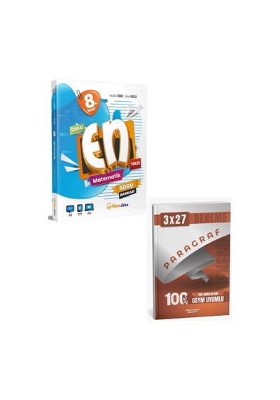 Hiper Zeka 2027 8. Sınıf En Matematik Soru Bankası+ Anla Kazan Paragraf