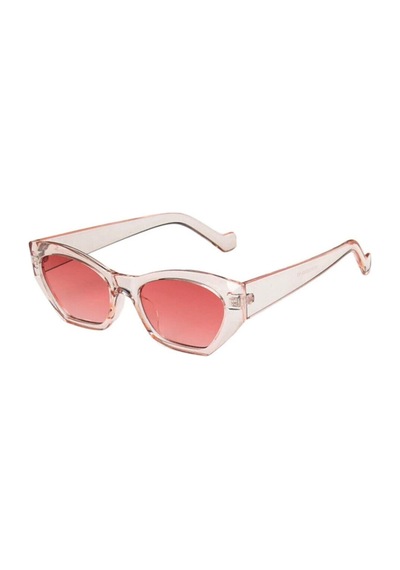Irregular Vintage&retro Güneş Gözlüğü Açık Pembe