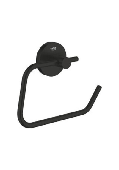 Grohe Essentials Tuvalet Kağıtlığı Mat Siyah - 1024722430 Fırçalı Altın