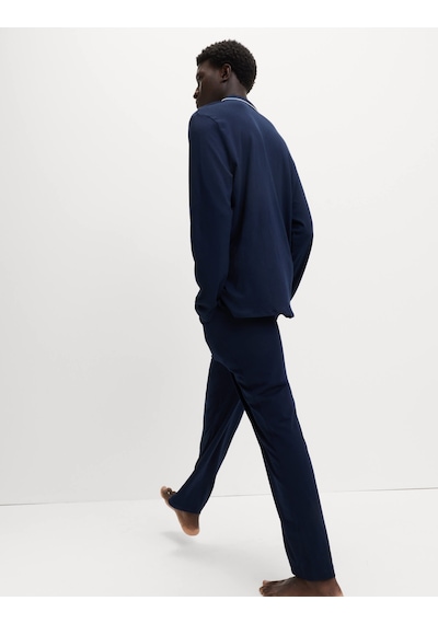 Marks & Spencer Pamuk-modal Karışımlı Pijama Takımı T07004780 Lacivert