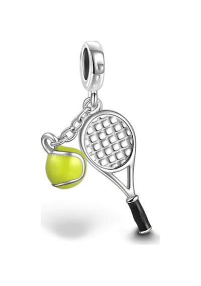 Fubena Tenis Raketi Ve Topu Sallantılı Charm