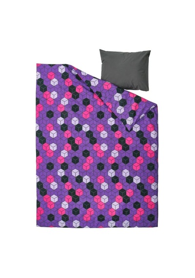 Ikea Blaskata Tek Kişilik Nevresim Takımı 150 X 200 Cm Mor
