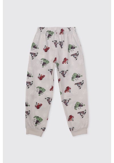Panço Erkek Çocuk Gri Pijama Takımı 2611bk39005