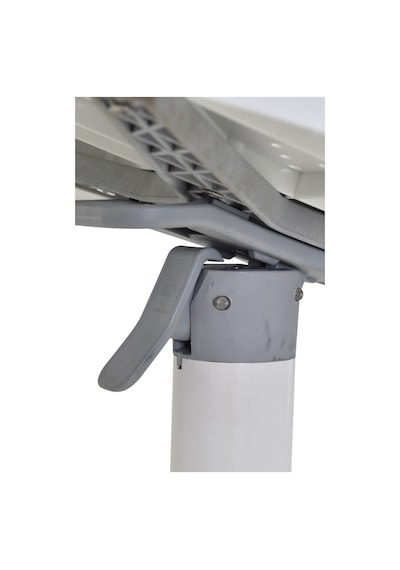 Vilinze Tilia Plastik Bahçe Balkon Bistro Seti Katlanır Masa 60 60 Cm Gri