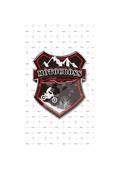 CRF 3D Damla Sticker