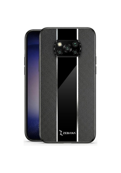 Xiaomi Poco X3 Pro  Kılıf Premium Deri Kılıf Siyah