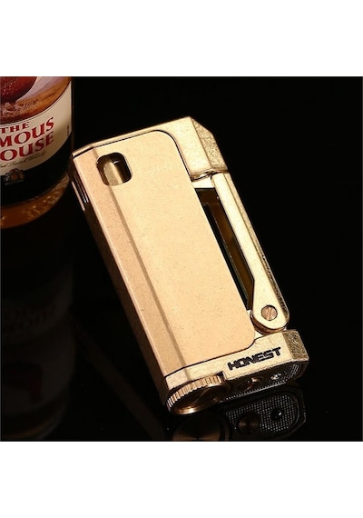 Anka Retro Benzinli Bcz474 Muhtar Çakmağı Otantik Sarı