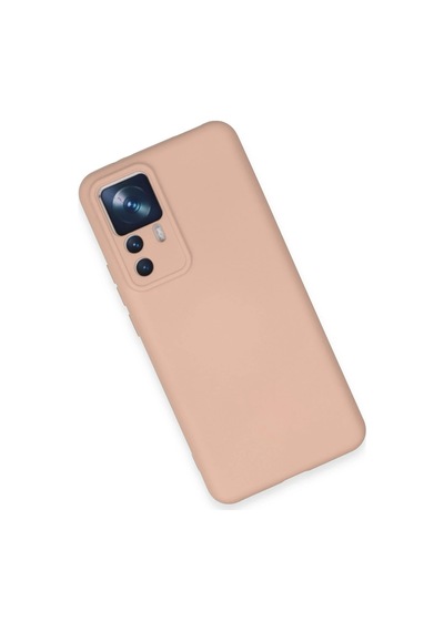 Mey İthalat Mi 12t Pro Kılıf Nano İçi Kadife Silikon - Pudra