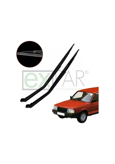 Tofaş Şahin Ön Cam Silecek Kollu Süpürge Takımı 1988-2001 Komple Oem Tip Metal Gövde