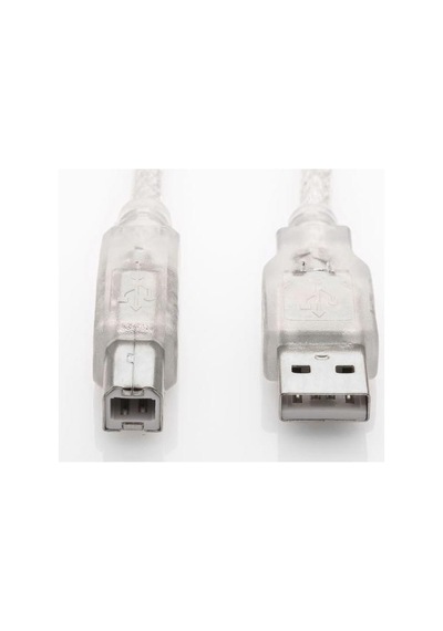 S-Link 1.5M Yazici Kablosu Sl-U2015 Usb 2.0 Şeffaf Kablo