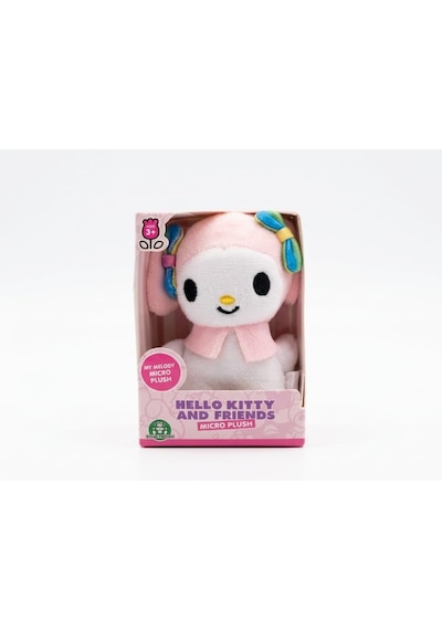 Gioc-hi Prezio-si Hello Kitty Peluş Serisi 7,5 Cm Sevimli My Melody Eğlenceli Oyuncak Çok Renkli