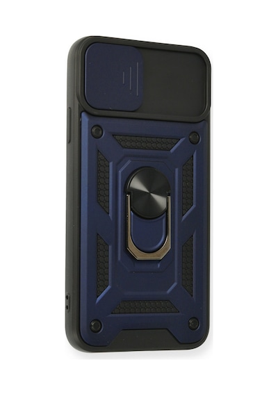 Apple iPhone Uyumlu 11 Pro Max Kılıf Pars Lens Yüzüklü Silikon - Lacivert Bzsxx00 1