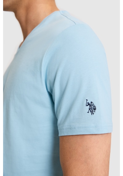 U.s. Polo Assn. Erkek Mavi Tişört Basic 50326944-vr036