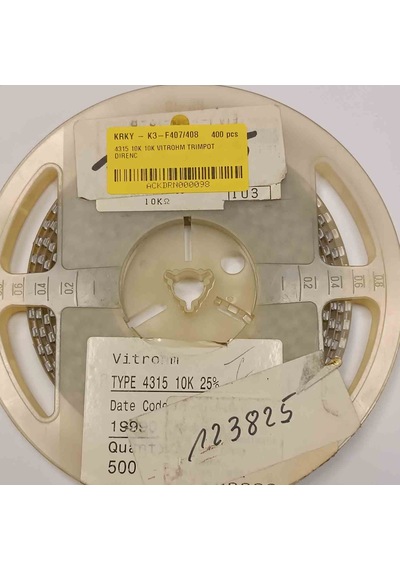 4315 10k 10k Vıtrohm Trimpot 20 Adet