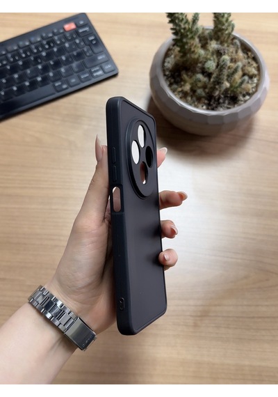 Redmi 14c Silikon Kılıf Xfab Siyah