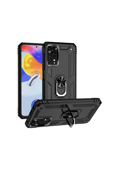 Xiaomi Redmi Note 11 Pro 5G Kilif Vega Yüzüklü Standli Zirh Kilif 542845694