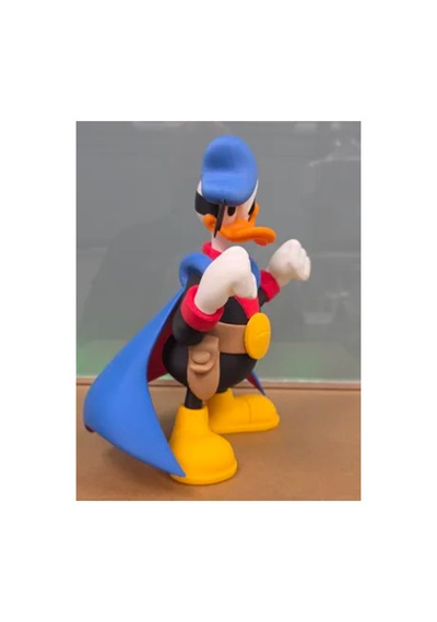 Phantom Duck Figür 20cm-3d Baskı-kolleksiyonluk Biblo